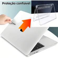 Transparent Case For Macbook Compatible With Macbook Air, 13/15 Inch Computer Case, Hard Plastic Case, Laptop Cover, A1932 A2179 A2337 A2681 A3113 A3240 A2941 A3114 A3241 - Trong sáng - Xem 2