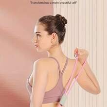 Multifunctional Resistance Bands, Stretching Strap, Yoga Pilates Exercise Equipment For Gym Workout, Portable - Multicolor - View 5