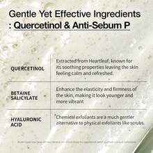 二合一洁面套装：70% 心叶提取物水和心叶常春藤泡沫深层清洁乳，双重清洁，去除黑头，韩国护肤 - Heartleaf - 查看 3