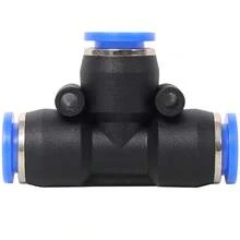 1/2" OD X 60FT Blue PU Air Tube Kit, Industrial Quick Connect Coupler & Plug, Garage Air Compressor Accessories Kit - Blue + Plastic + PU + Steel - View 7