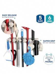 Garage Tool Storage Racks - สีขาว - ดู 4