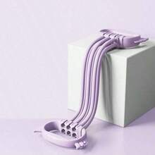 1件装6管腹部、腰部、手臂和腿部拉伸阻力带，适用于健身训练、体操、瑜伽、普拉提和初学者 - 彩色 - 查看 14