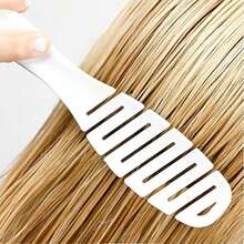 Calista Tools Smoothie Brush, Wet or Dry Hair Use, Flex Brush for Detangling Wet Hair, For All Hair Types, White, 1 Ct.(Blanco) - Multicolor - Ver 4
