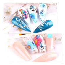 TendenciaStickers Para Uñas Press On  Pegatinas Gran Mariposa 30 PcsCalidad premium - 1 - Ver 2