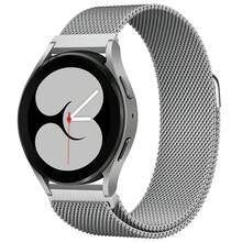 22mm Correa de bucle milanés para Xiaomi Redmi Watch 5/3/Active, Correa de bucle solo de metal de acero inoxidable para Redmi Watch 5/3/Lite, Brazalete magnético también aplicable a Galaxy Watch 6/5/4 44mm, Galaxy Watch 6 Classic, Active 2, GT Banda de reloj magnética - 22mm - Ver 17