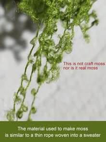 Realistische künstliche Moos für DIY Basteleien und Heimdekoration - lebensechte grüne Pflanze Gras, lebensechtes Fake Gras, ewiggrüne Pflanzendekoration, nicht verblassende Fake Blumen Kunstdekoration, Fake grünes Moos für Topfpflanzen im Innenbereich, künstliches Moos für Basteleien, Fake Moos Dekoration für DIY Dekoratives, perfekt für Miniatur-Landschaften und Hochzeitsdekoration - Verschiedenfarbig - Übersicht 7