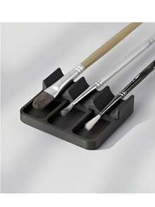Hộp đựng cọ vẽ bằng nhựa trơn, dễ lau chùi, di động, tiện dụng để sắp xếp cọ vẽ màu nước, acrylic, sơn dầu, dụng cụ xưởng vẽ. - Nhiều màu - Xem 6