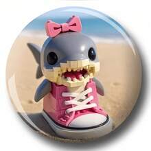 Interesting Pattern Badge Brooch, Women's Lapel Pin Brooch, Bag Pendant, Fashion Accessory, Fun Gift For Friends, Family, Teachers And Classmates - Multicolor - View 11