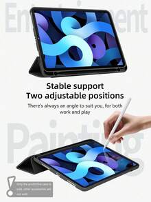 Pink Phone Case DANYCASE Protective Case With Pencil Holder For IPad A16 2025 Air 11'' 13" M2 M3 Pro 11 13 M4 2024 Air 5 4 10.9 Air 3 10.5 9th 8th 7th Generation 10.2 5th 6th 9.7 Mini 6 Cover - Black - 查看 2