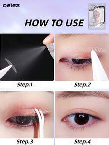 OEIEZ 200pcs Double Eyelid Tapes - Eye Lift Tapes - Invisible Double Eyelid Stickers, Suitable For Monolid Or Asymmetric Eyelids, Say Goodbye To Monolid And Droopy Eyelids, Newly Upgraded - Multicolor - View 7