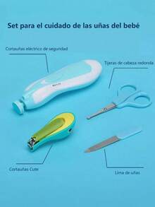 20pcs Higiene Cuidado Kit Higiene Bebe Todo Para Bebes - Celeste - Ver 5