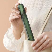 1个装 1个冰川图案磨砂质感牙刷收纳盒，旅行必备，防尘防漏设计，适用于牙膏、牙刷及配件 - 彩色 - 查看 3