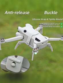 Mini 4 Pro 起落架 - Sunnylife LG700 Spider 可折叠 30mm 加高支腿支架 快速组装 升级保护滑橇 无人机配件（适用于崎岖地形/草地）