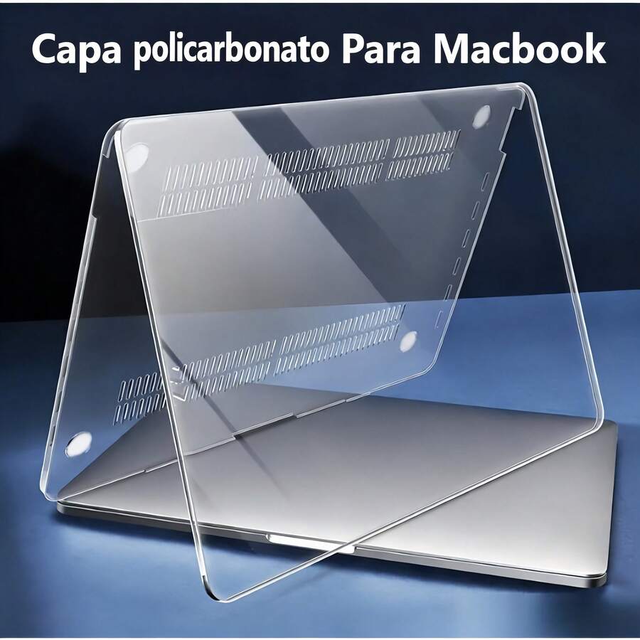 Transparent Case For Macbook Compatible With Macbook Air, 13/15 Inch Computer Case, Hard Plastic Case, Laptop Cover, A1932 A2179 A2337 A2681 A3113 A3240 A2941 A3114 A3241 - Trong sáng - Xem 1