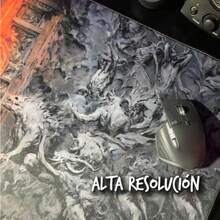 150RADZ Mousepad Gamer XXL 100x45cm DIABLOPUERTA MatAlfombrilla para Ratón Mousepad de Escritorio Grande y Antideslizante para Gamer Ordenador PC Laptop - Tipo de Enchufe B Japonés (100V) - Ver 6
