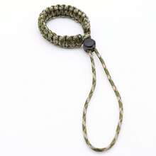 Thanksgiving Outdoor Essential! Outdoor Survival Bracelet, Camera Wrist Strap, Paracord Braided Rope Pendant - Paracord Braiding Craft Is Durable And Wear-Resistant, Universal Design Fits Wrist, Camera Hook And More Scenarios, Both Outdoor Survival Tool And Fashionable Accessory. - Multicolor - View 5