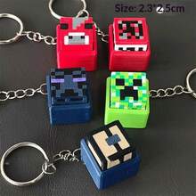 3D Pressure-Sensitive Keyboard Tactile Stress Relief Toy, Movable Model Pendant, Creative Keychain, Desktop Fidget Gadget, Fan Collectible Gift - Multicolor - View 5