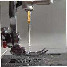 5包（共50支）钛涂层通用缝纫机针，金色 - 銀色 - 查看 8