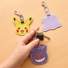 可爱卡通钥匙扣吊坠，卡包配件 - 彩色 - 查看 8