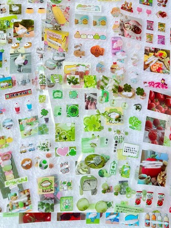 Pegatinas lindas de bocadillos, dulces, frutas y comida, pegatinas de dibujos animados adorables y resistentes al agua, adecuadas para botellas de agua, refrigeradores, fundas de teléfono, cuadernos y otras decoraciones DIY, regalos de recompensa