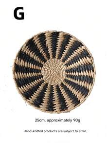 1-7 Kiểu Giỏ Treo Tường Thủ Công Boho Làm Từ Cỏ Biển, Giỏ Treo Tường Hình Tròn Phong Cách Bohemian Trang Trí Phòng Theo Phong Cách Nông Trại Mộc Mạn, Nhiều Kích Cỡ, Hoàn Hảo Cho Quà Tặng Ngày Thánh Patrick, Lễ Phục Sinh, Lễ Eid, Quà Tặng Ngày của Mẹ, Đồ Dùng Cho Tiệc Cưới & Tiệc Độc Thân - Nhiều màu - Xem 10