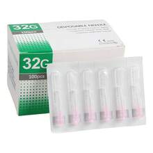 Tendencia100 Piezas Aguja Mesoterapia 32gx4mmCalidad premium - 1 - Ver 2