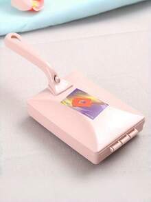 1pc Dual Roller Dust Cleaning Brush, Dual Roller Dust Cleaning Brush, Carpet Cleaning Vacuum Brush, Multi-Function Fabric Lint Remover Brush, Bedding Cleaning Brush, Extended Handle Carpet Brush, Sofa Static Dust Removal Bed Brush - Multicolor - View 10