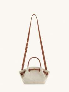 JW Dumpling Bag JH30692 Hana Small New Women's Bag, Shoulder Crossbody Handbag Multi-Use, Suitable For Work Commute, Outing, Shopping, Dating, Lightweight Durable Suede High-Fashionable Versatile Bag