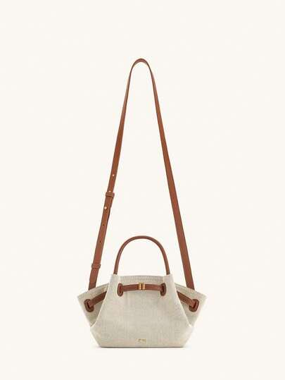 JW Dumpling Bag JH30692 Hana Small New Women's Bag, Shoulder Crossbody Handbag Multi-Use, Suitable For Work Commute, Outing, Shopping, Dating, Lightweight Durable Suede High-Fashionable Versatile Bag