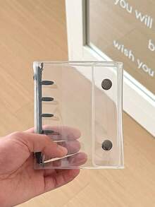 M5 Clear Binder, 10pcs Double-Sided Refill Pages, Replacement Paper, DIY Loose-Leaf Notebook, Sealing Stickers, Cute Stickers, Sticker Notebook, Sticker Book, Sticker Bookshelf, Sticker Book Refill, Clear Sticker Book Binder, Clear Sticker Book, DIY Loose-Leaf Notebook Set, Stationery, School Supplies, Back To School Supplies - Multicolor - View 16