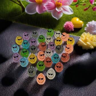 32pcs Miniature Duck, Glow-In-The-Dark Small Animal Figurines, DIY Garden Landscape Decor, Potted Plant Decor, Desktop Decor