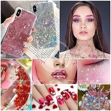 TendenciaGlitter Decoracion Para Uñas Y Esmaltes 12 Varios ModelosCalidad premium - Azul - Ver 3