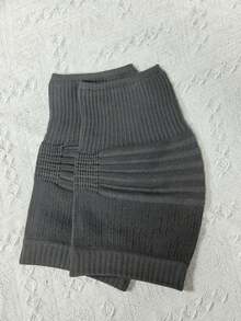 1 双女士男士羊绒护膝支撑腿套冬季保暖羊毛骑行滑雪跑步护膝加厚护膝袖套护膝 - 彩色 - 查看 14