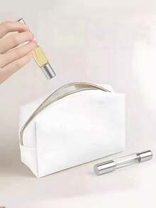 1/3/5pcs Double-Ended Dual-Use Perfume Spray Bottles, Cosmetics Pure Dew Bottles, Essential Oil Roller-On Bottles, Glass Packaging Bottles, Diy Packaging Bottles, Travel Portable 10ml Perfume Packaging Tool, Birthday Gifts For Family Or Friends, Holiday Gifts - Multicolor - View 6