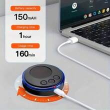 Masajeador Muscular Eléctrico y Portátil, Estimulador Recargable USB para Espalda, Cuello y Piernas - Negro - Ver 6