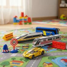 TendenciaMaleta Juegos Juguetes Didáctica Coches Niños 3 Años RegalosCalidad premium - 1 - Ver 1