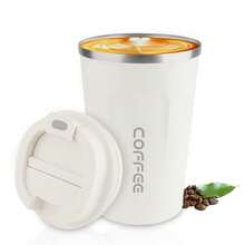 Stainless Steel Vacuum Insulated Coffee Mug, Cup, Portable Travel Water Bottle, Best Gift For Family And Friends On Christmas, Mother's Day, Valentine's Day And Back To School Season - Multicolor - View 4