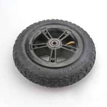 200x40 Cámara de aire y neumático de carretera con buje de plástico Rueda neumática para bicicleta plegable, scooter, coche de bebé, motocicleta - cámara de aire - Ver 9