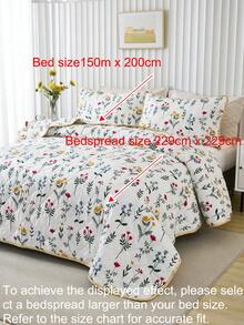 2pcs/3pcs Bohemian Farmhouse Style Printed Bedding Set - Includes 1 Duvet Cover And 1/2 Pillowcases, Soft Polyester Fabric, Breathable, Machine Washable. Home Decor, Boho, Farmhouse Style, Printed Duvet Cover - Multicolor - View 6