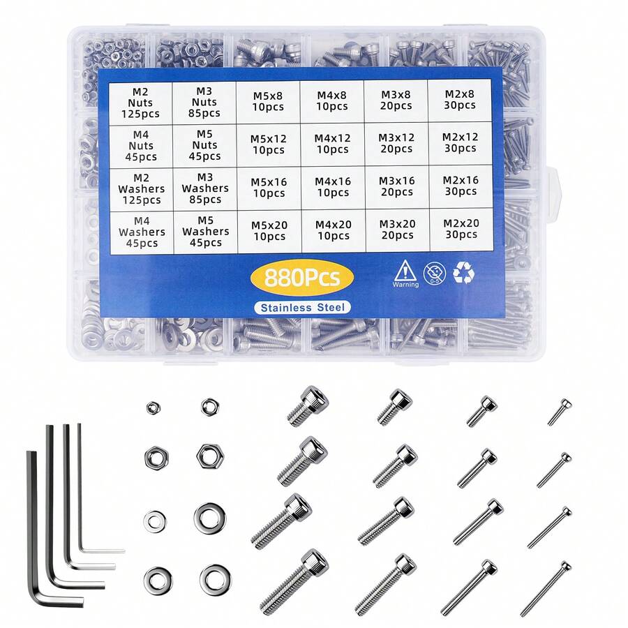 Screws - Silver - View 1