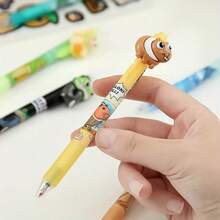 Set de 12 bolígrafos de gel borrables con temática de mitología china, punta fina de 0,5 mm, tinta azul, con borrador incorporado, excelente para tomar notas y escribir, perfecto para oficina, escuela, cumpleaños, Navidad, Halloween, Año Nuevo, ¡regalos de Pascua! - Multicolor - Ver 8