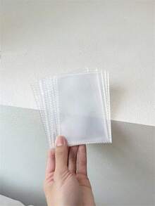 10-Pocket Photo Card Album, PVC Idol Photo Collection Book, Minimalist Style DIY Photo Album, Card Collection, Flip Book, Back To School Supplies, Gift For Mom, Valentine's Day, Travel Essentials - Multicolor - View 16