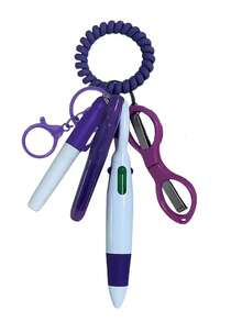 6pcs Retractable Mini Nurse Ballpoint Pen Set With Badge Clips, Ideal Nurse's Day Gift - Multicolor - View 12