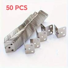 不锈钢直角支架，90 度 L 形金属连接器，重型直角支撑木制家具，适用于家具和架子结构，不含螺丝