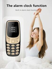 SERVO BM10 2G GSM迷你手机，双卡双待，0.66英寸屏幕，来电黑名单，闹钟，小巧实用手机 - 橘色 - 查看 10