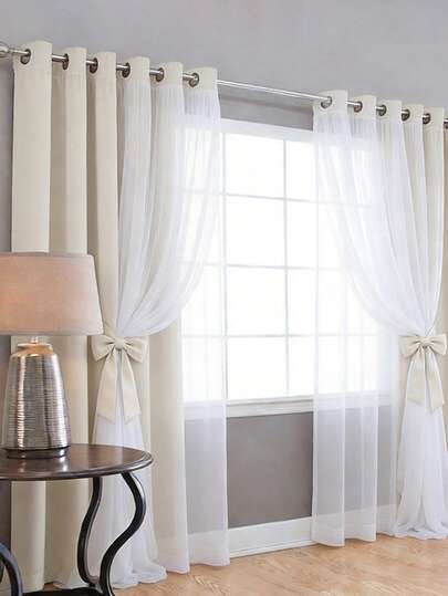 Cortina opaca de unicolor con forro térmico aislante, diseño de bolsillo para barra, adecuada para sala de estar, dormitorio, cocina, baño, decoración del hogar 2 panels Confort Hogar navidad Christmas navideño cortina semioscurecedora moderna minimalista sala dormitorio balcon privacidad hogar accesorio navidad elegante invierno