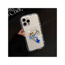 Funda para iPhone 16 15 14 13 12 11 Pro Max Mini XR,Xs,X 7 8 Plus con diseño de cantante popular B-Bad &amp; B-BunnyS - Cubierta trasera suave TPU antigolpes y amortiguación, Funda de Teléfono Bonita, Funda para Teléfono Antigolpes,Accesorio para iPhone,Funda para teléfono de TPU,Diseño Lindo,Material TPU Suave,Acabado Impreso con UV,Aficionados a la Música,Uso Diario - transparente - Ver 4