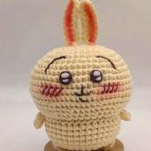 1pc Handmade Anime Characters Cute Doll DIY Material Pack Homemade Hook Weaving Gift For Friends Random Style, New Year's Gift, Valentine's Day Gift, Easter Gift - Multicolor - View 3