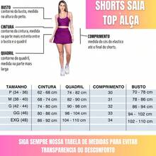 Fitness Shorts, Skirt, And Tank Top Set In Various Colors - Mint Blue - View 6