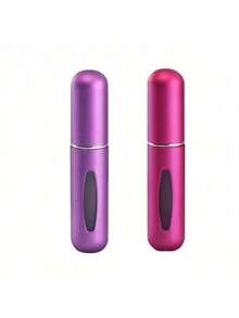 2pc Portable Mini Perfume Atomizer Spray Bottle Set – Refillable Travel Size Fragrance Dispenser For On-The-Go Touch-Ups – Ideal For Carrying Your Favorite Scents In Purses, Pockets, Gym Bags, And During Travel Or Shopping Trips – Leakproof, Easy To Fill, And Perfect For Parties & Everyday Use Back To School Perfume Bottle - Nhiều màu - Xem 12